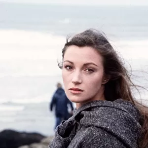 Jane Seymour Actress during the filming of the film "Jamaica Inn"