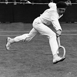 Jean Borotra of France at the 1927 Wimbledon championships