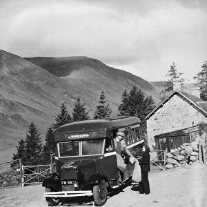 Jean Cameron the postie of Glen Clova in the Scottish Highlands