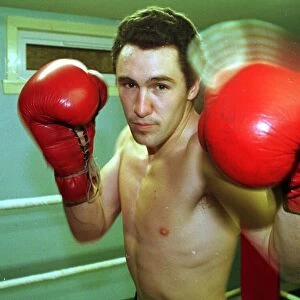 Joe Townsley Boxer In Training