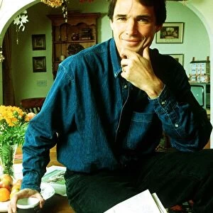 Former Liverpool captain Alan Hansen and now a Match of the Day expert relaxing at home