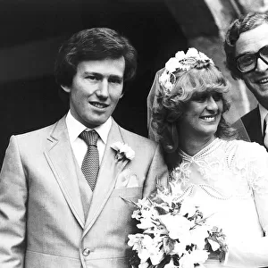 Michael Caine actor at the wedding of his daughter Niki to Rowland Fernyhough