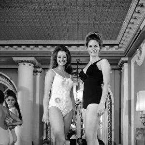 Miss World 1969. (right) Miss United States, and Miss U. K
