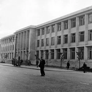 New University Union Building at Manchester University. 23rd October 1957