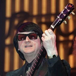 P J PROBY SINGER IN COSTUME OF ROY ORBISON IN THE STARRING ROLE OF THE ROY ORBISON STORY