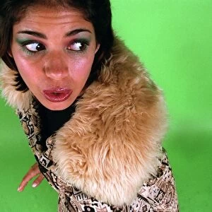 PIC SHOWS PSYCHEDELIC FUR FASHION