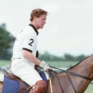 Picture shows Major James Hewitt (wearing white shirt number 2)