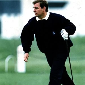 Prince Andrew on new Ailsa course Turnberry golf club driver