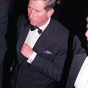 Prince Charles arrives at the Ritz, October 1995