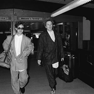 Public Image John Lydon and John McGeoch at LAP 1987