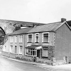 Richard Burton the actors birthplace in Pontrhydyfen, Neath Port Talbot, Wales