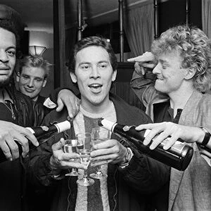 Robin Campbell (centre), guitarist and singer with UB40 has achieved a lifetime ambition