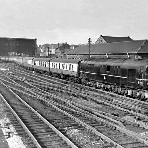 The Royal Scot took on a new look on 20th September 1955 as it left Carlisle Citadel