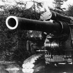 Russian 203mm M1931 B4 Howitzer. 13th September 1941