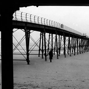 Saltburn Pier. 21st November 1959