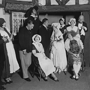 Scene from the play The Quaker Girl. 11th December 1928