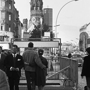 Scenes in West Berlin, West Germany showing daily life continuing as normal soon after