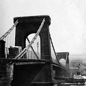 Scotswood Bridge, Newcastle. Circa 1925