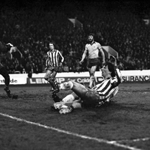 Sheffield Wednesday 0 v. Chelsea 0. Division Two Football. January 1981 MF01-08-009