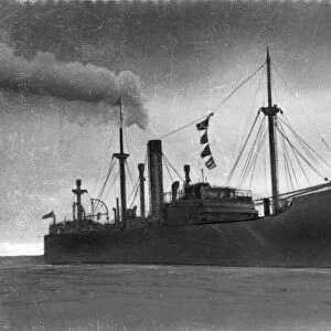 The sinking of the Truro, a 974 tons British Steam Merchant