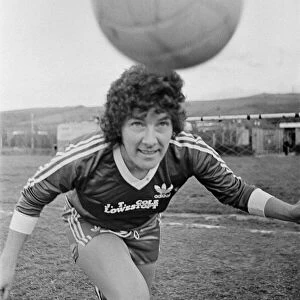 Soccer star Maureen Reynolds pictured in Prestatyn, North Wales. 5th June 1981