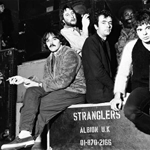 The Stranglers, 5th October 1977. Member of the Rock Group The Strangler