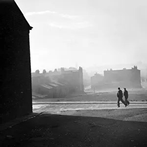 The streets of Liverpool, Merseyside. 22nd November 1949