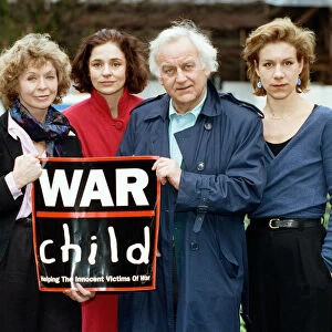 Supporters of the War Child Charity John Shaw (third from left