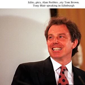 Tony Blair speaking in Edinburgh June 1996