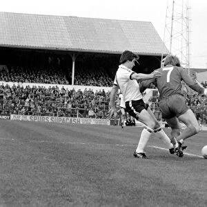 Tottenham Hotspur 2 v. Liverpool 0. March 1980 LF02-18-036 Local Caption Division