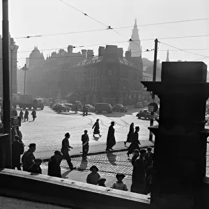 Views of Liverpool, Merseyside, 13th May 1954
