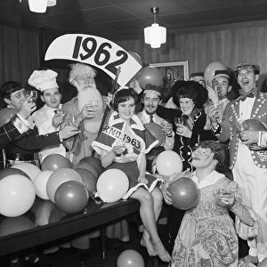 Winner of "The Miss 1963"competition held during the New Year Eve ball at