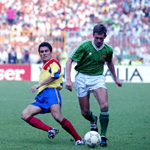 World Cup Second Round Match at the Luigi Ferrari Stadium in Genoa, Italy