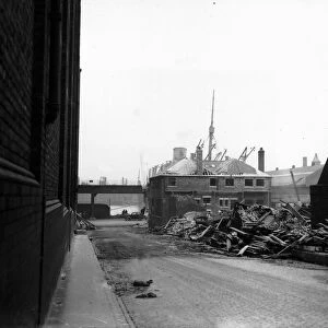 WW II Air Raid Damage Bomb damage at Liverpool A©Dm Op222-k