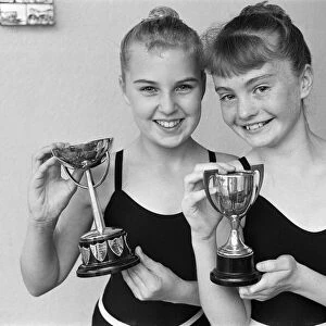 Zoe Cook (left) and Sarah Bull were star performers when six pupils of the Pam Strickland