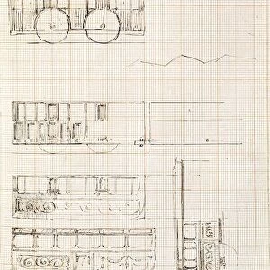 Isambard Kingdom Brunel 1836 Sketchbook - GWR carriages