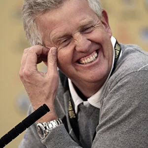 Colin Montgomerie During His Press Conference