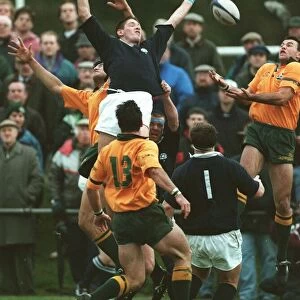 Matthew Burke Collects Lineout
