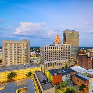 Winston-Salem, North Carolina, USA skyline