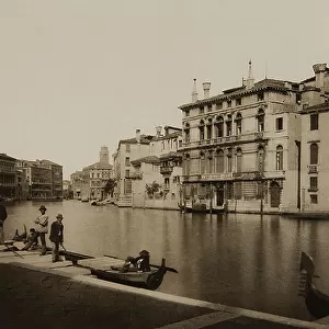 Animated view of the Grand Canal, Venice