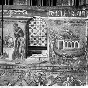 The family of Noah and the creation of the Ark, Palatine Chapel, Royal Palace or the Normans Palace, Palermo