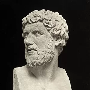 Marble bust of Demosthenes, at the National Archaeological Museum in Naples
