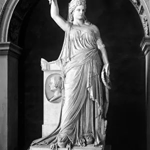 Personification of Civilization, statue from the funerary monument of Gian Battista Niccolini, in the Church of Santa Croce, Florence
