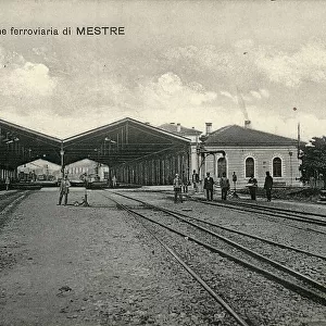 The railway station of Mestre
