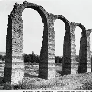 Ruins of the Roman aqueduct at Acqui Terme
