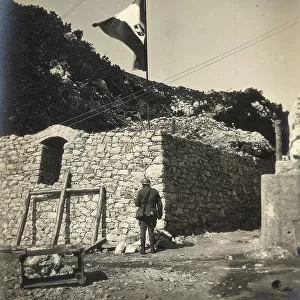 World War I: Military fortification on the mountain Krasji