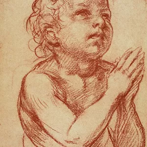 Young Boy Praying; drawing by Andrea del Sarto. The Louvre, Paris