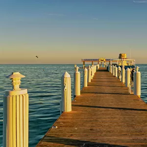 Florida, The Keys, Islamorada, Pier at Cheeca Lodge & Spa
