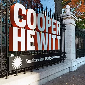 New York City, Manhattan, Cooper Hewitt Museum