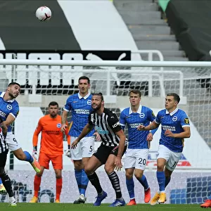 2020-21 Premier League: Intense Action from Newcastle United vs. Brighton and Hove Albion